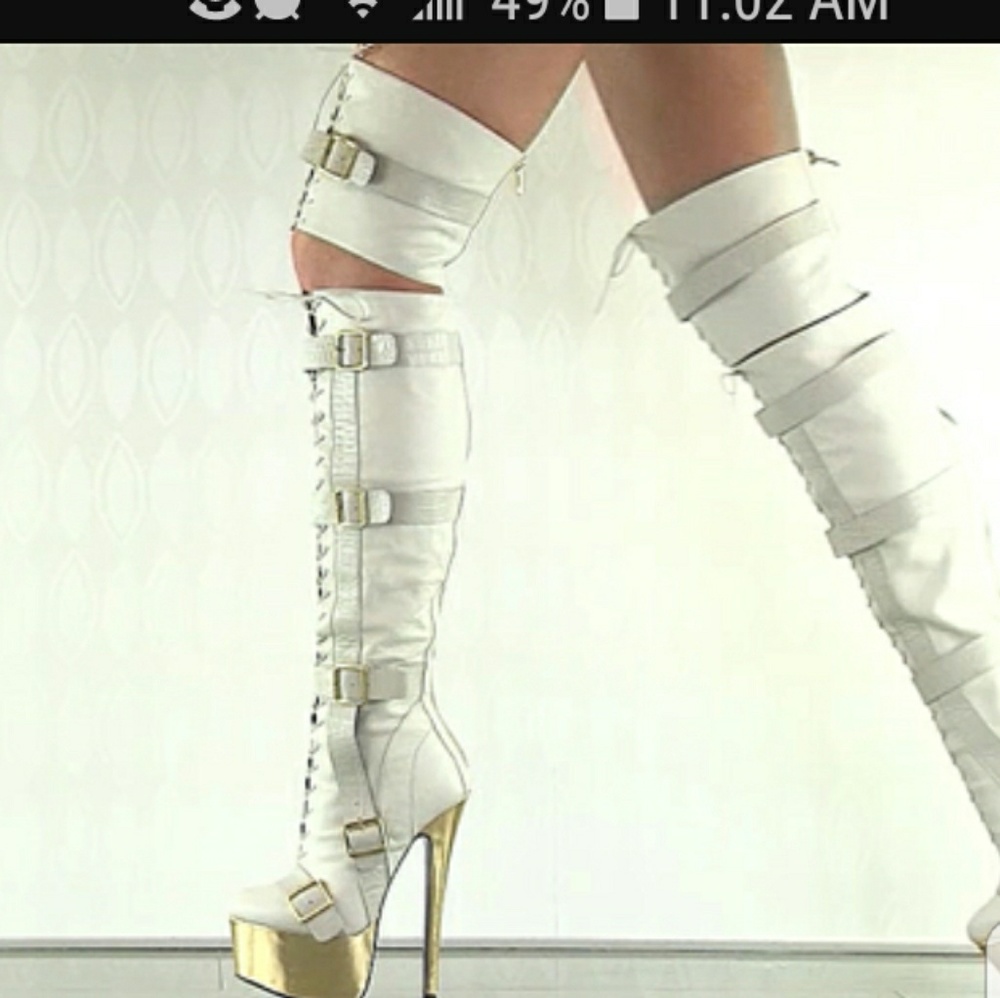 London Trash thigh High Boots